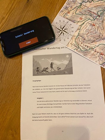 Read more about the article Escape-Team „Kartographie – Wandertag auf den Schöckl“